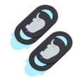 thumbnail image 1 of FESTFENDS 2 Pcs Protection de la Vie Privée en ABS Multi, 1 of 8