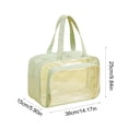thumbnail image 3 of Sac de Rangement de Voyage Séparation Sec et Humide Entraînement Physique et Sports Sac de Natation Imperméable Trousse de Toilette Sac de Voyage Trousse Cosmétique Portable en PVC, 3 of 6