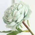 thumbnail image 4 of Artificial Silk Flowers Realistic Tea Roses Long Stem for Home Wedding Decoration Party, 11.5in, 4 of 8