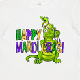 thumbnail image 4 of Inktastic Happy Mardi Gras Big and Little Alligators with Beads Boys or Girls Baby T-Shirt, 4 of 5