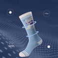 thumbnail image 4 of LIZENG Kids' Ski Socks with Print Thermal Mid Calf Socks for Boys & Girls Cotton for Kids, 4 of 4