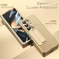 thumbnail image 4 of for Samsung Galaxy Z Fold 5 Case with S Pen, Z Fold 5 Case+Stylus Pen with Pen Holder+Tempered Glass Screen Protector+All-Inclusive Leather Case for Samsung Galaxy Z Fold 5 (Gold), 4 of 14