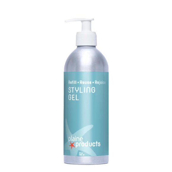 Gel de peinado recargable ecológico, 10 oz (original (con bomba))