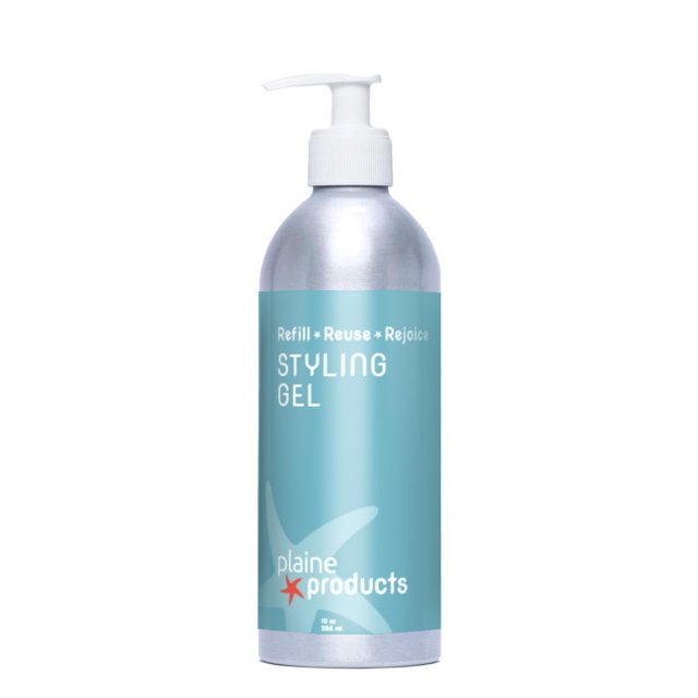 Gel de peinado recargable ecológico, 10 oz (original (con bomba))