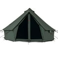 thumbnail image 5 of WHITEDUCK Regatta Canvas Bell Tent w/Stove Jack, Forest Green, 13', Fire & Water Repellent Camping, 5 of 10