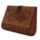 thumbnail image 2 of Bolsa Clutch Hexagono Miel Forro Amber Borse Della Vittoria Clutch, 2 of 3