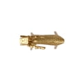 thumbnail image 4 of Holiday Time 16-Inch Gold Reindeer Sculpture – Christmas Tabletop Decoration, 4 of 4