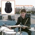 thumbnail image 3 of Minkissy 1Pcs Music Scores Storage Pouch for Musicians Black Waterproof Performance, 3 of 4