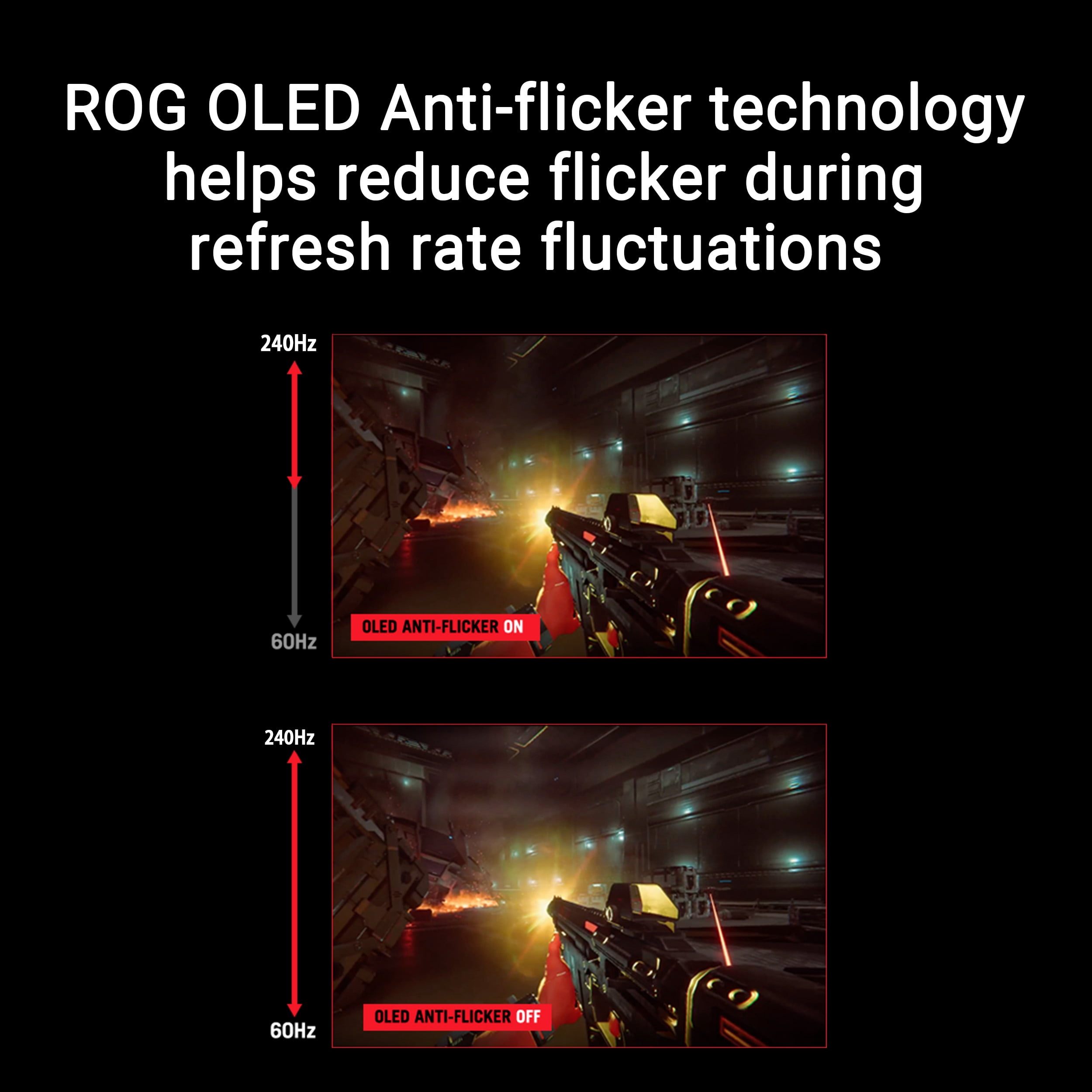 ASUS ROG Strix OLED 27" 1440P Gaming Monitor (XG27AQDMESZ) - QHD, QD-OLED, 240Hz, 0.03ms