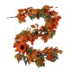 thumbnail image 1 of Guirnalda de Calabaza con Hojas de Arce Simuladas para El Festival de Acción de Gracias, Decoración para Ventanas y Puertas., 1 of 2