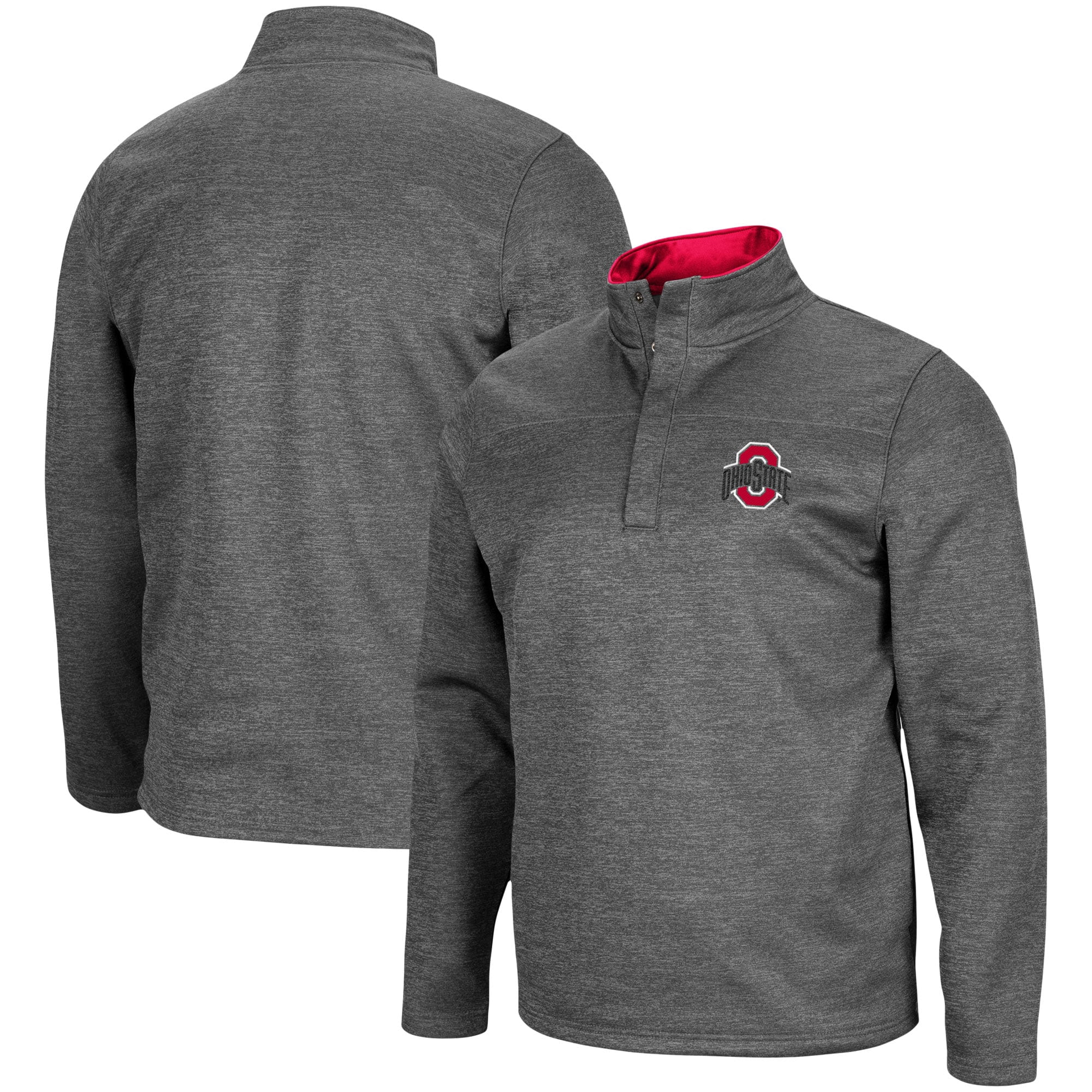 Men's Colosseum Heathered Charcoal Ohio 