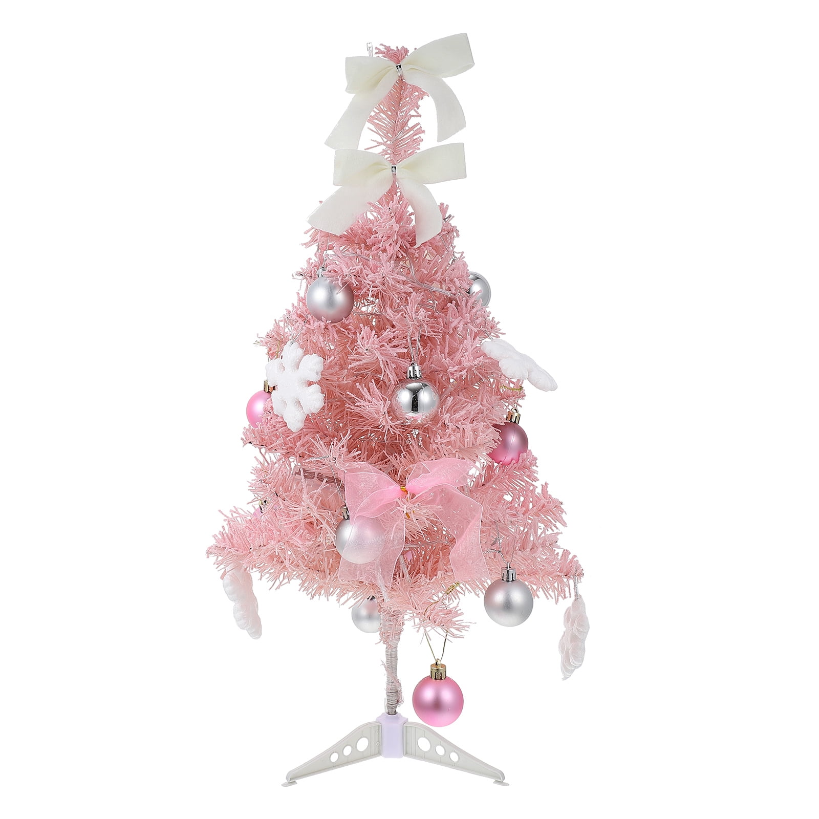 NUOLUX 1set DIY Christmas Tree Set Decoration Set Glowing DIY Mini