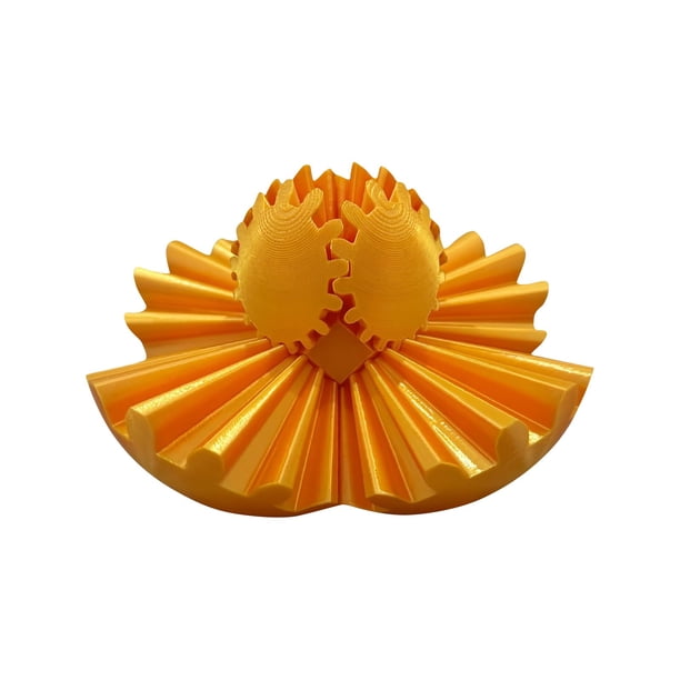 ¡Campaña con descuento!3D Impreso Gear Ball Spins Ball Gear Fidgets Toy, Juguete impreso en 3D para aliviar el estrés en el trabajo o en viajes, Activity Gear Ball para adultos y niños a partir de 6