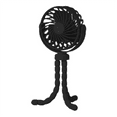 thumbnail image 1 of Octopus Fan, Desktop Camping Fan, USB Rechargeable Tripod Fan, with Light Fan Black, 1 of 9
