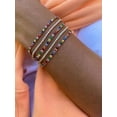 thumbnail image 2 of 925 Silver Lab Rainbow Sapphire Bracelet,Multi-Color Sapphire Tennis Bracelet,Lab Sapphire Round Rainbow Tennis Bracelet,Ombre Bracelet., 2 of 3