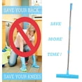 thumbnail image 5 of LandHope Carpet Broom for Pet Hair Indoor&Outdoor, 51'' Metal Long Handle Rug Rake, Blue, 5 of 9