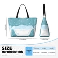 thumbnail image 4 of Easygdp Bathtub with Soap Bubbles Bolsa de Viaje de Playa de Gran Capacidad, Bolsa Tote Perfecta para la Playa, Escapadas de Fin de Semana y Viajes, 4 of 7