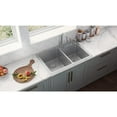 thumbnail image 3 of Ruvati 33 x 22 inch Drop-in Topmount Kitchen Sink 16 Gauge 60/40 Double Bowl, 3 of 10