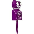 thumbnail image 2 of Kit-Cat Klock Limited Edition Boysenberry Lady with Pearl Necklace & Eyelashes - Cat Clock with Moving Eyes and Tail Wall Clock, 2 of 4