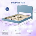 thumbnail image 7 of GOGRANT Adjustable Height Bed Frames, Full, 7 of 7