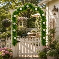 thumbnail image 4 of Cadancy Garland Decoration Artificial Jasmine Vine 6ft Fake Flower Greenery Hanging Rattan Mantle Fireplace Wedding Arch Backdrop Home Decor Wreath Supplies Party Table Centerpiece, 4 of 6