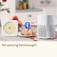 thumbnail image 1 of CD Portable Player -718 - Bluetooth, Dual Speakers, FM Radio, USB, Headphone Mode, Stereo Sound White EU Plug, 1 of 5