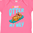 thumbnail image 4 of Inktastic Otter Cute Kids Skateboarding Boys or Girls Baby Bodysuit, 4 of 5