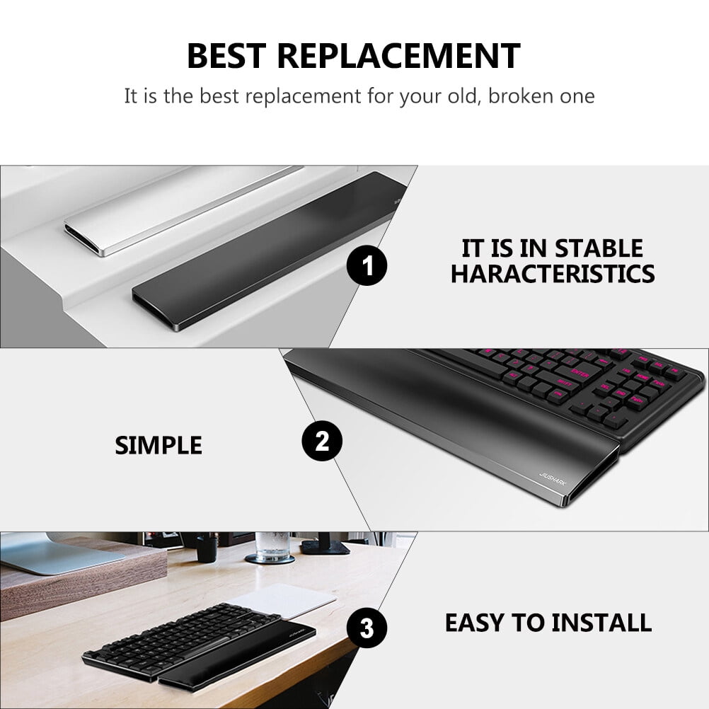LEORX Compact Keyboard Wrist Rest Professional Manufacturing Technology 1Set
