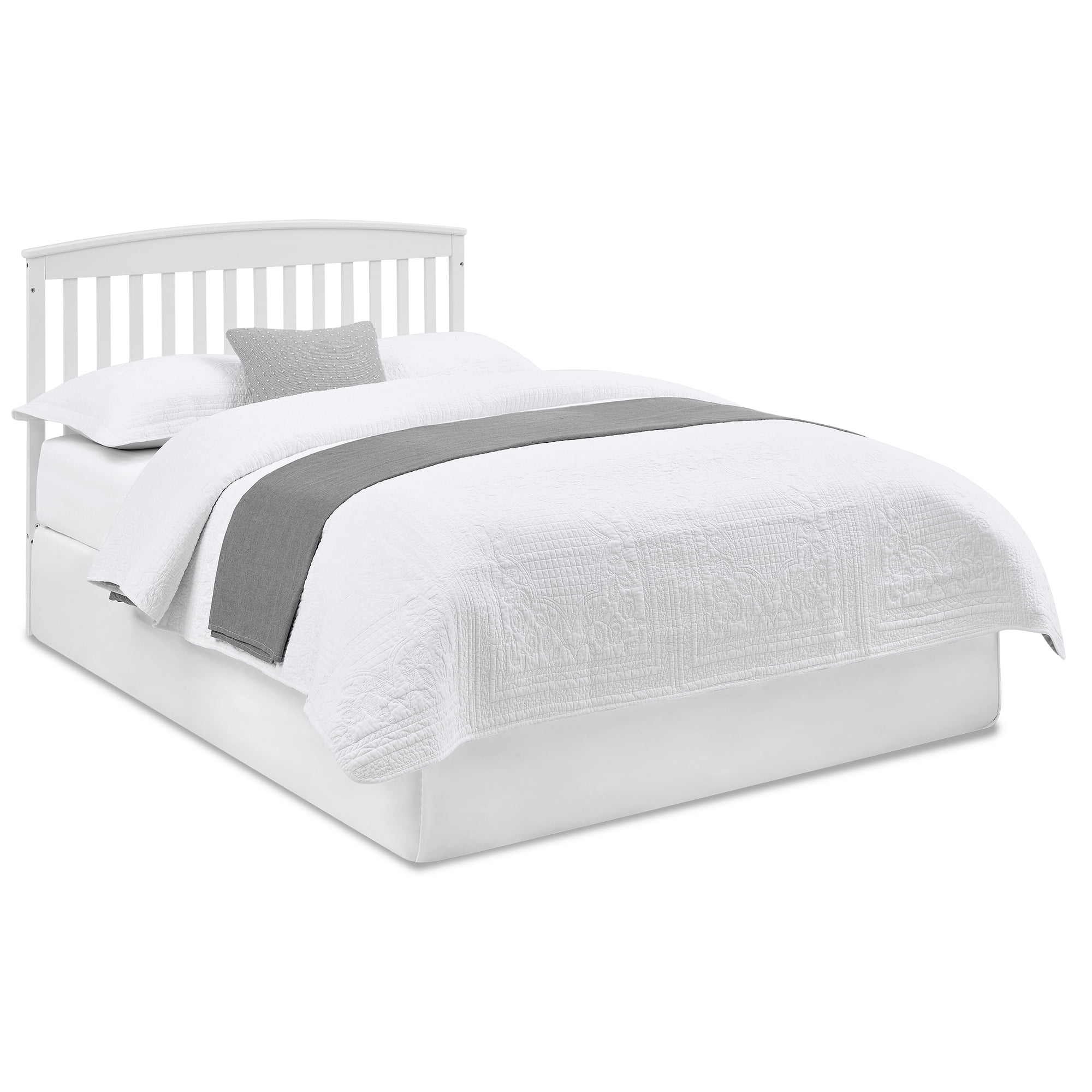 Delta Children Hanover 6-in-1 Convertible Baby Crib, Bianca White