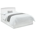 Delta Children Hanover 6in1 Convertible Baby Crib, Bianca White