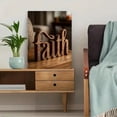 thumbnail image 5 of Qisvanset Faith Art Canvas Wall Art 15.75x11.81 Inches, 5 of 8