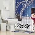 thumbnail image 4 of Teissuly Set Of 4 Bathroom Rugs Bathroom Shower Curtains, Super Soft Non-Slip Tub Rugs And Absorbent Bath Mats, Bathroom Rugs, Bathroom Shower Curtains Teissuly WER202312143982, 4 of 8