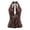 C537/Brown, variant on XIYON Tank Tops For Women Tie Back Backless Cropped Ruffle Summer Sleeveless Camisole Top Trendy Clothes
