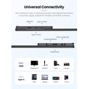 UPERFECT 21.5 inch Portable Monitor, 1080P 100HZ Laptop Display, USB C HDMI Gaming Monitor with Speakers