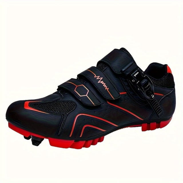 SUTENGDA Professional Men‘s Cycling Shoes with SPD Cleat Compatibility Breathable & Lightweight Design for Mountain Bike Riding & Racing Outdoors