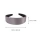 thumbnail image 1 of Grey Hair Band Wide-Edge Hair Hoops for Decoration 2Pcs Pack, 1 of 2