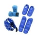 thumbnail image 3 of Equipo de entrenamiento de Taekwondo, casco de boxeo, equipo de boxeo, entrenamiento con Azul XS, 3 of 9