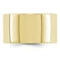 thumbnail image 3 of Primal Gold 10 Karat Yellow Gold 12mm Engravable Flat Band Size 4.5, 3 of 3