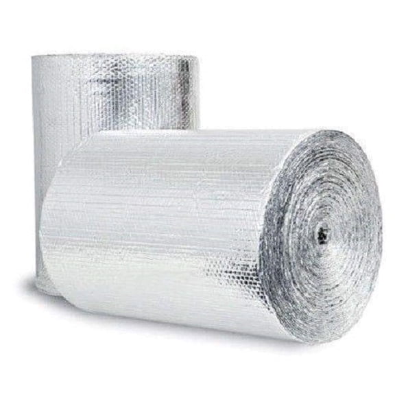 Double Foil Insulation Reflective Bubble Roll 2FT X 5FT (10SQFT) R8-24