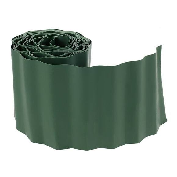 Green Flexible Plastic Garden Lawn Edging Decorative Fence Path Border Plant