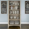 thumbnail image 3 of Pemberly Row Kitchen Pantry Cabinet with Doors in Antique White, 3 of 7