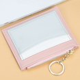 thumbnail image 5 of Women Card Wallet Color Patchwork Card Purse Coin Purse Credit Card Holder, 5 of 5