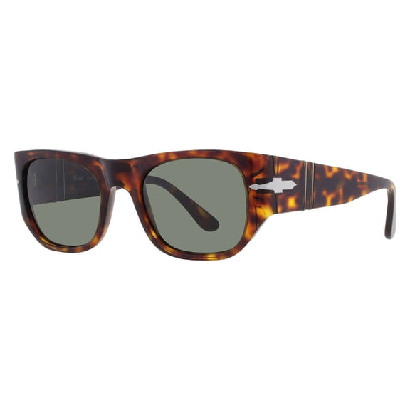Persol Green Square Ladies Sunglasses PO3308S 24/31 51
