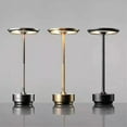 thumbnail image 1 of Cordless Desk Lamp Dimmable Waterproof Metal Usb Rechargeable Desk Lamp-1pcs, 1 of 5