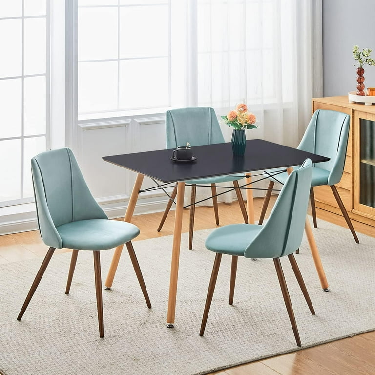 Dining Chairs Set of 2 Modern Velvet Kitchen Room Chair