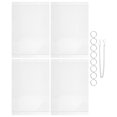 thumbnail image 1 of OULII 1Jgo Bolsa Colgante Para Etiquetas De Precio Transparente Con Estructura Para Colgar En Supermercados, 1 of 8