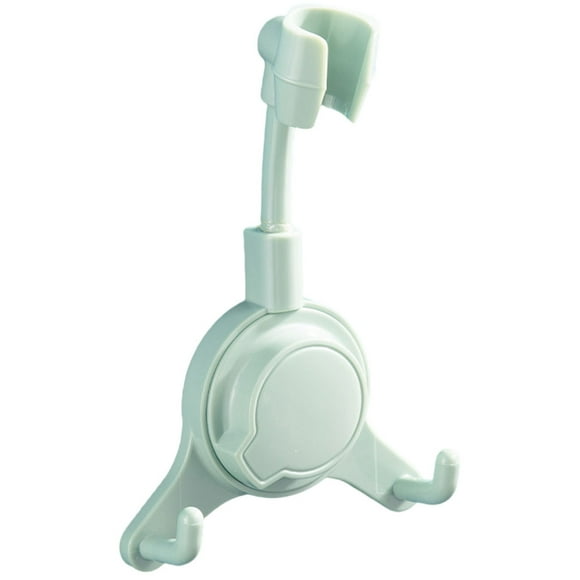 Soporte para cabezal de ducha con ventosa Zulema sin perforaciones Verde