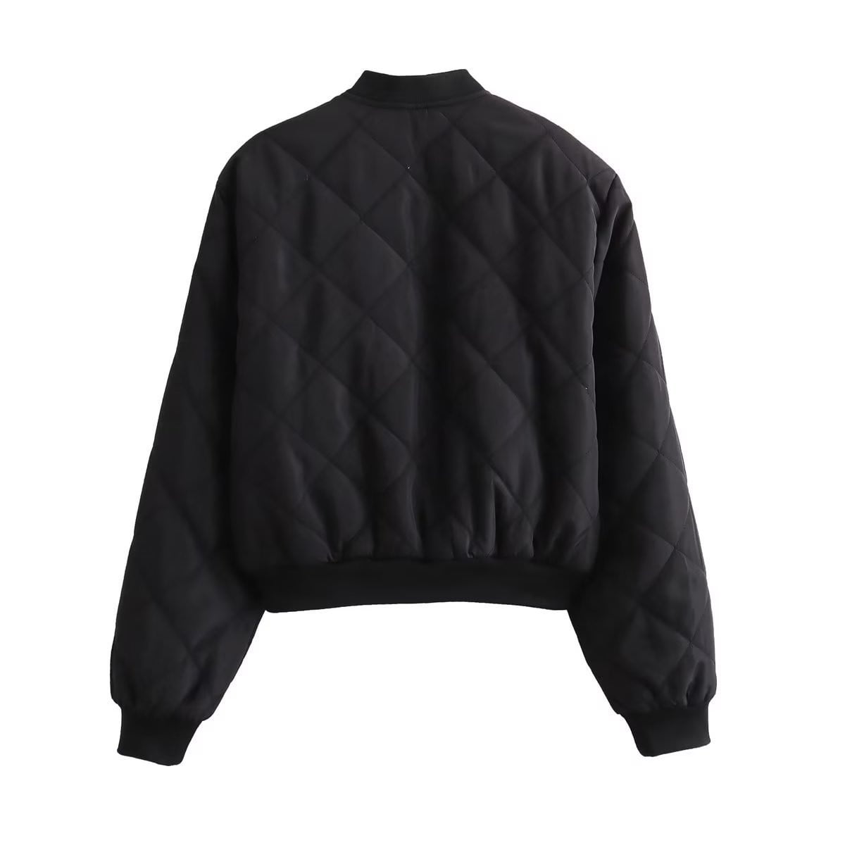 Fanxing Women's Quilted Puffer Bomber Jacket Oversized Fanxing Women's Quilted Puffer Bomber Jacket Oversized