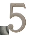 thumbnail image 1 of Baldwin 90675452 CD House Number 5, Distressed Antique Nickel, 1 of 1