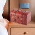 thumbnail image 4 of Jewelry Organizer, Orderly Preservation Dust Prevention Wooden Storage Box Beautiful Practical  for Gift Giving for Desktop Decoration for Props Storage, 4 of 7